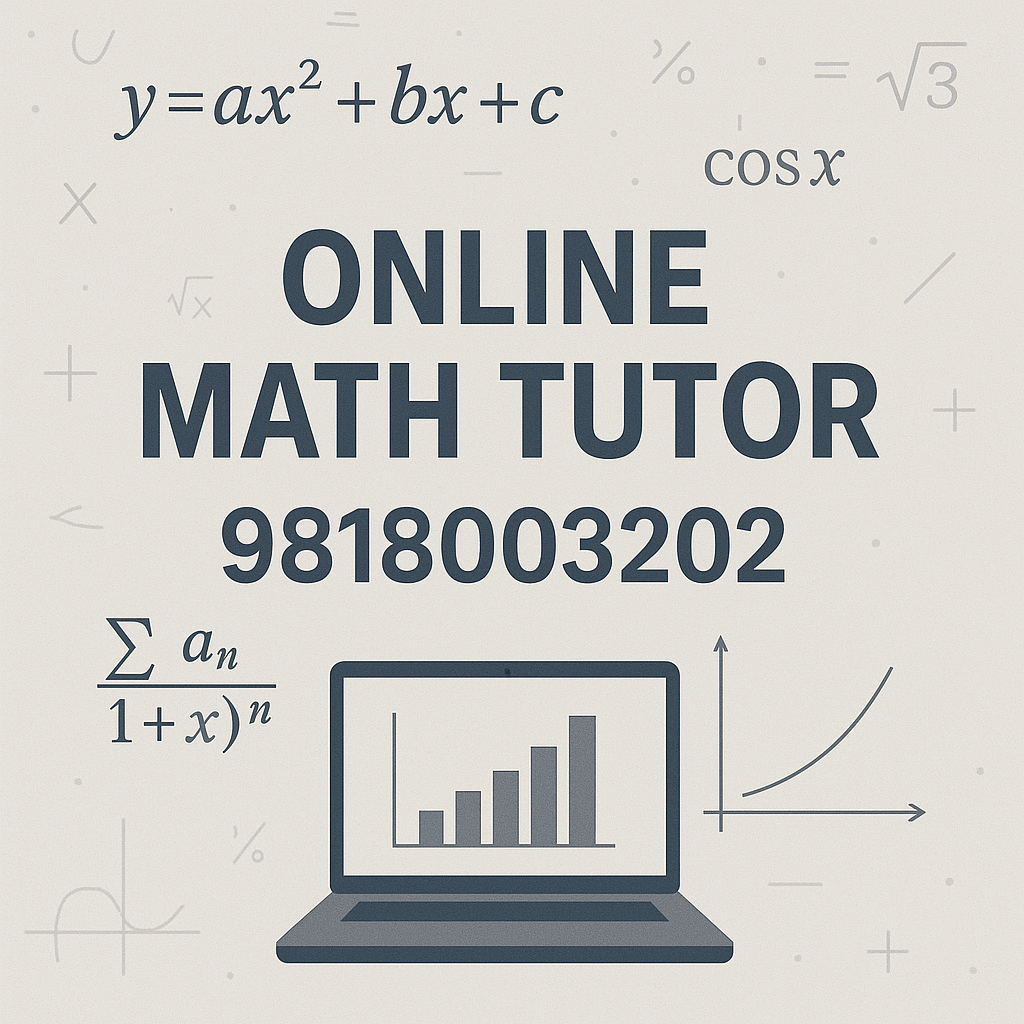 Online Math Tutor in Noida
